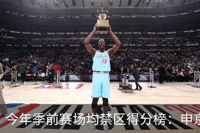 今年季前赛场均禁区得分榜：申京13分第1 杰伦威第2 阿夫迪亚第3