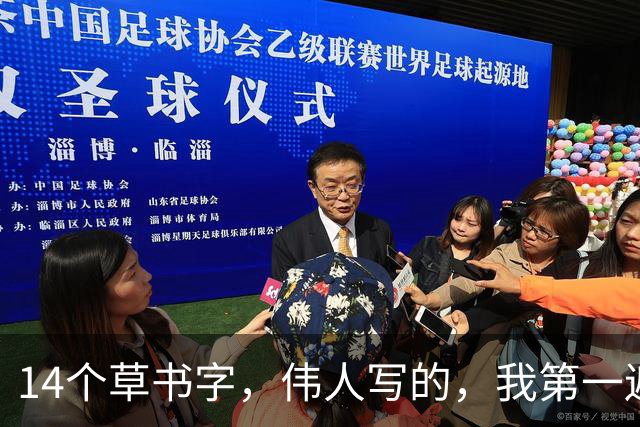14个草书字，伟人写的，我第一遍就看串行了！能认出一半算你眼尖，全读对的，这老师您来当——长篇草书到底该咋读才不眼花？