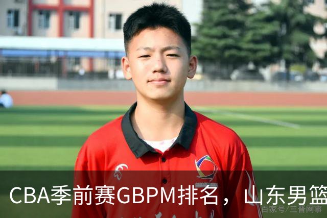 CBA季前赛GBPM排名，山东男篮一人上红榜，四人上黑榜